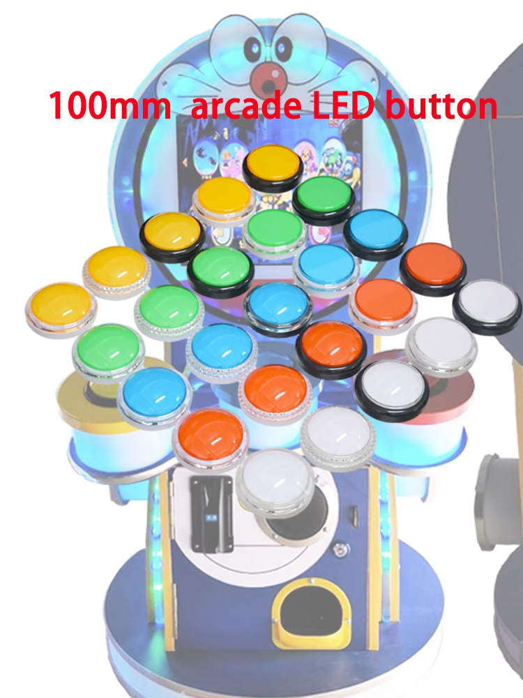 Arcade Vibes - Botão LED de Arcade 12V, Botão