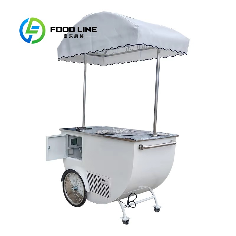 Hot Dog Vending Cart - Carrinho de Vendas Móvel Comercial Personalizado
