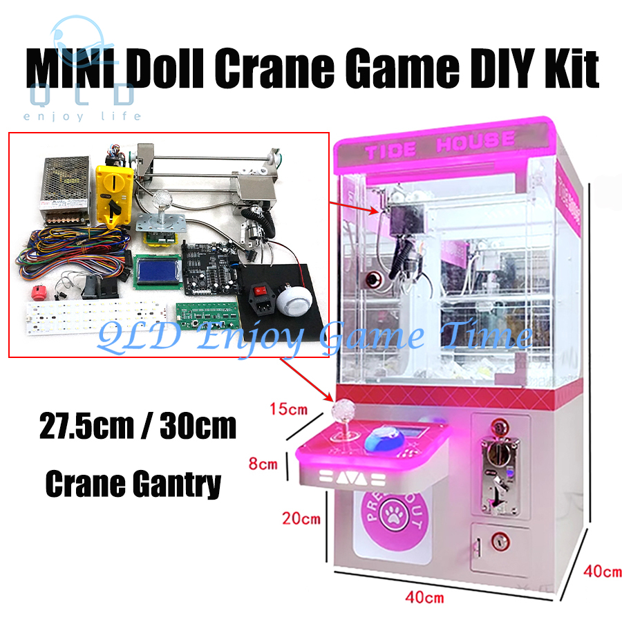 Crane Claw Motor - Mini pórtico de aço inoxidável de