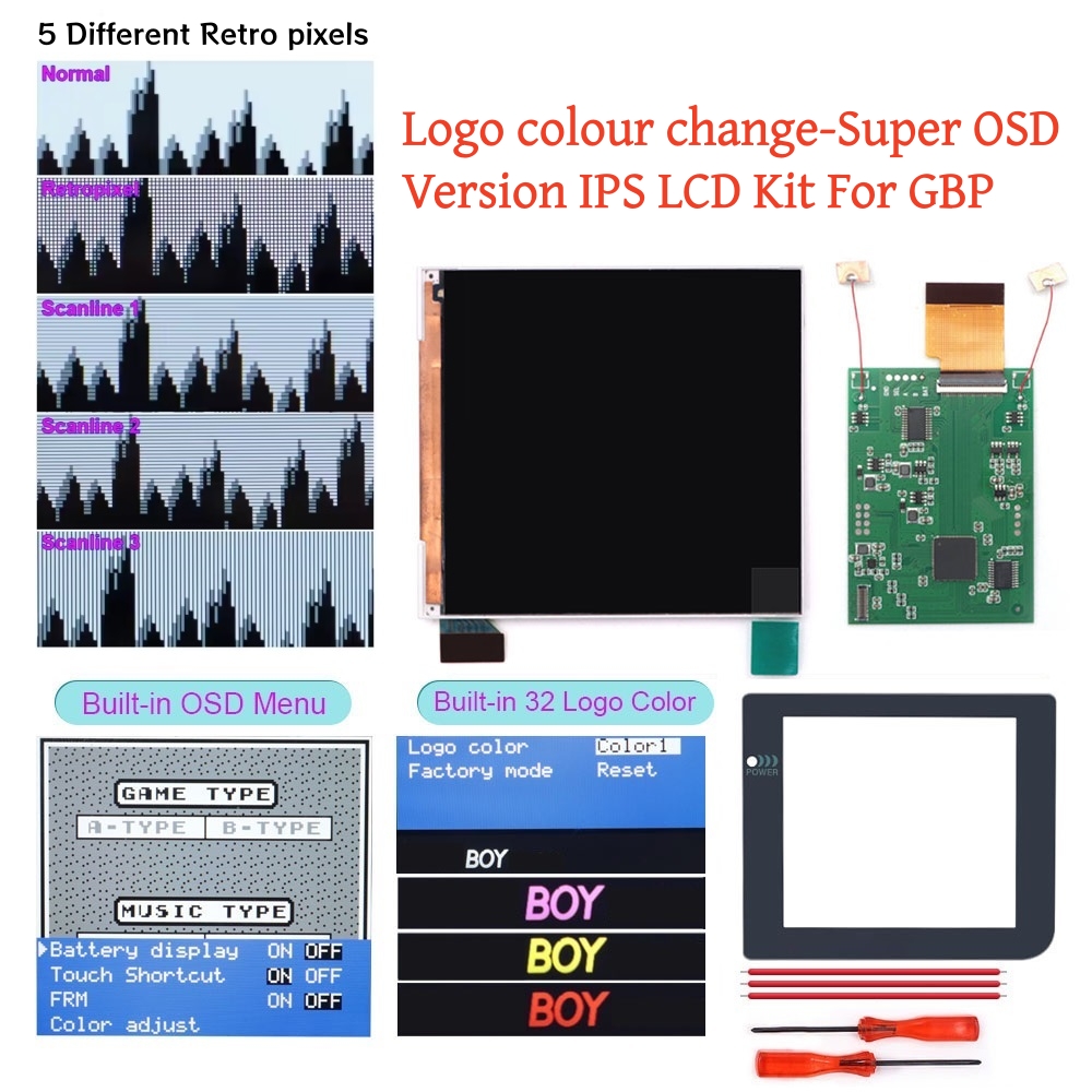 Lcd Screen Arcade - Kit de tela LCD Q5 com