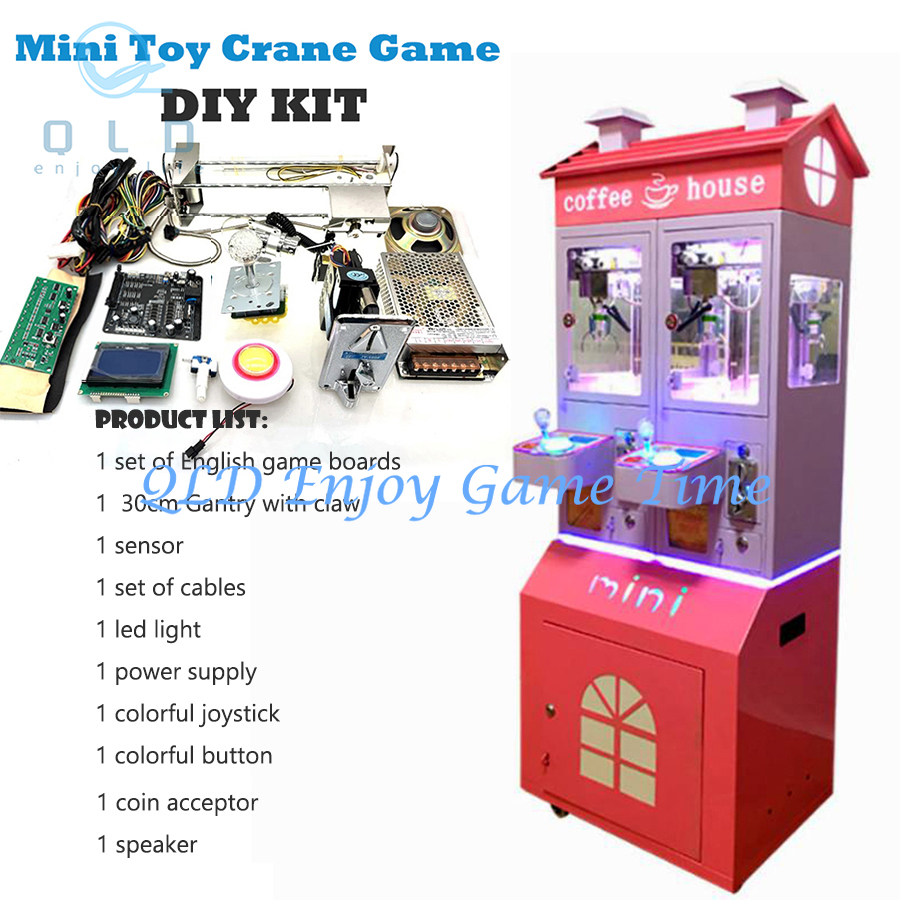 Crane Claw Motor - Mini pórtico de aço inoxidável com