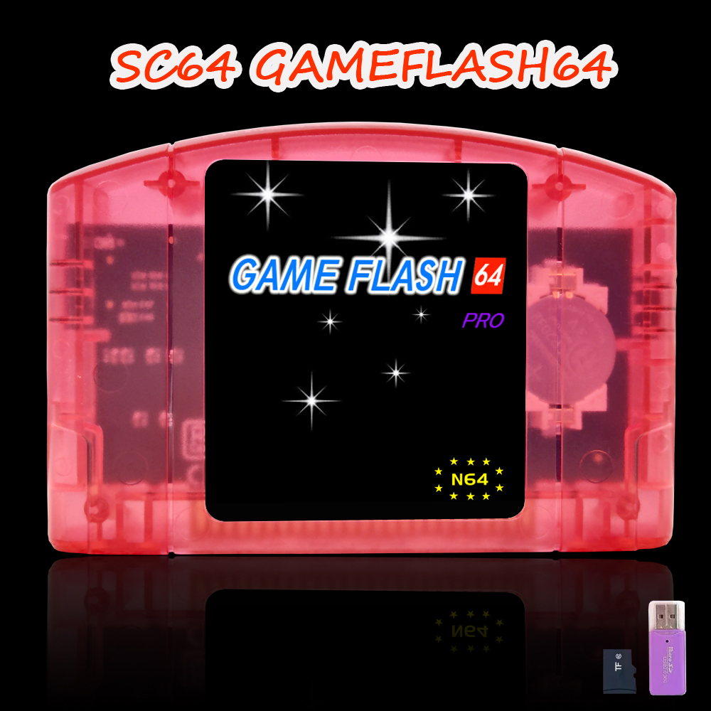 Arcade Quest - Cartucho SC64 Cartucho N64 Cartucho de