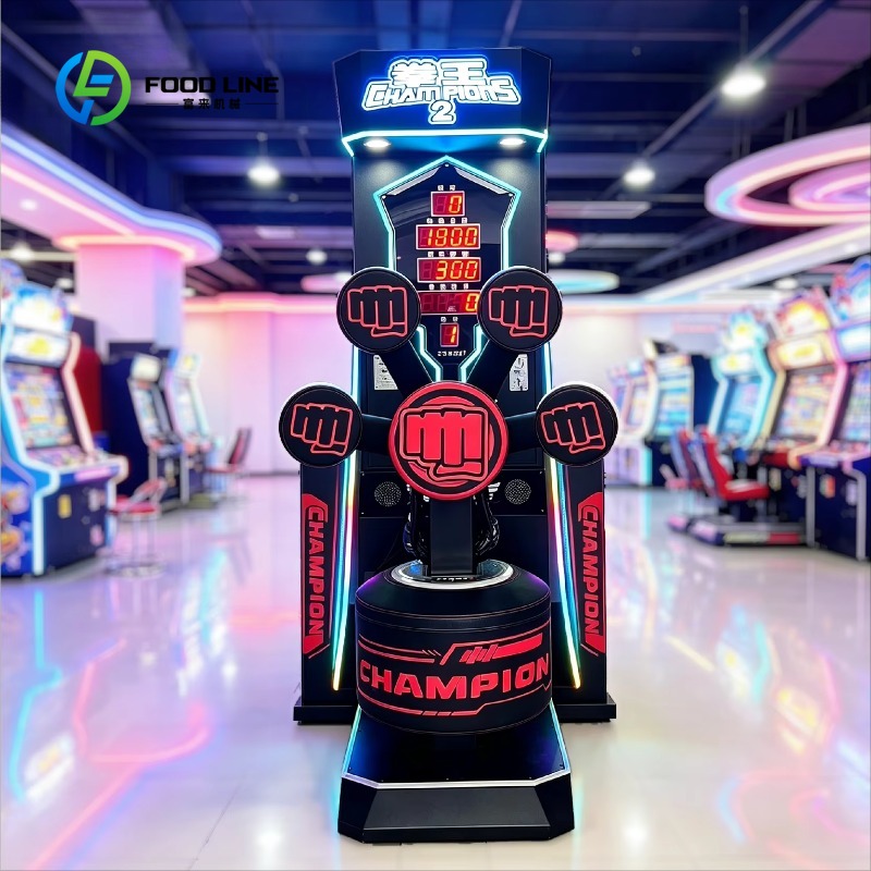 Vending Game - Máquina de Boxe Eletrônica Comercial Big