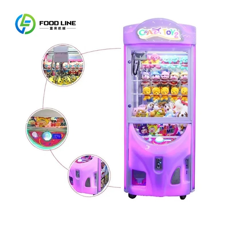 Arcade Toy Claw Vending Machine - Máquina de Jogo de Grua de
