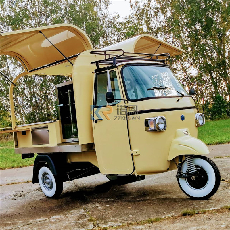 Hot Dog Vending Cart - Carrinho de triciclo elétrico OEM, caminhão