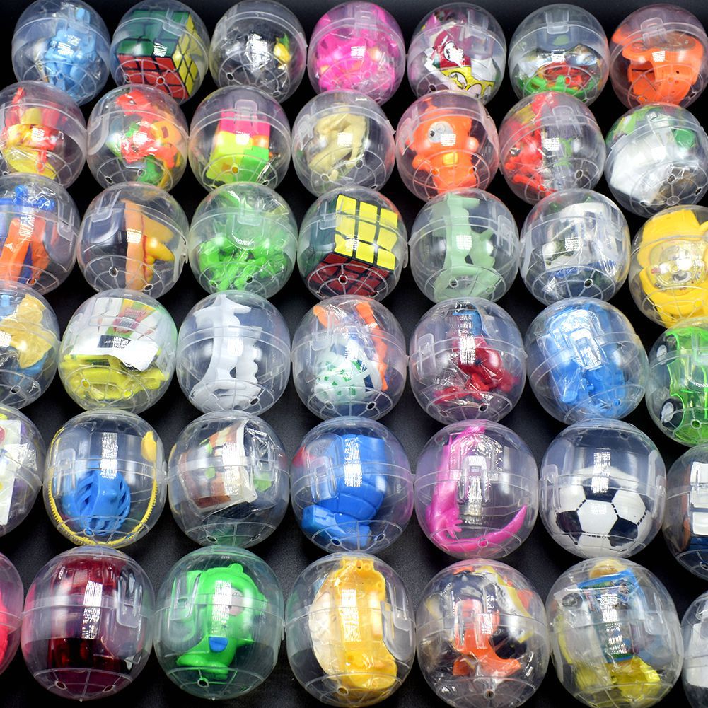 Coin Pusher Machine - 20 pçs gachapon máquina transparente gachapon