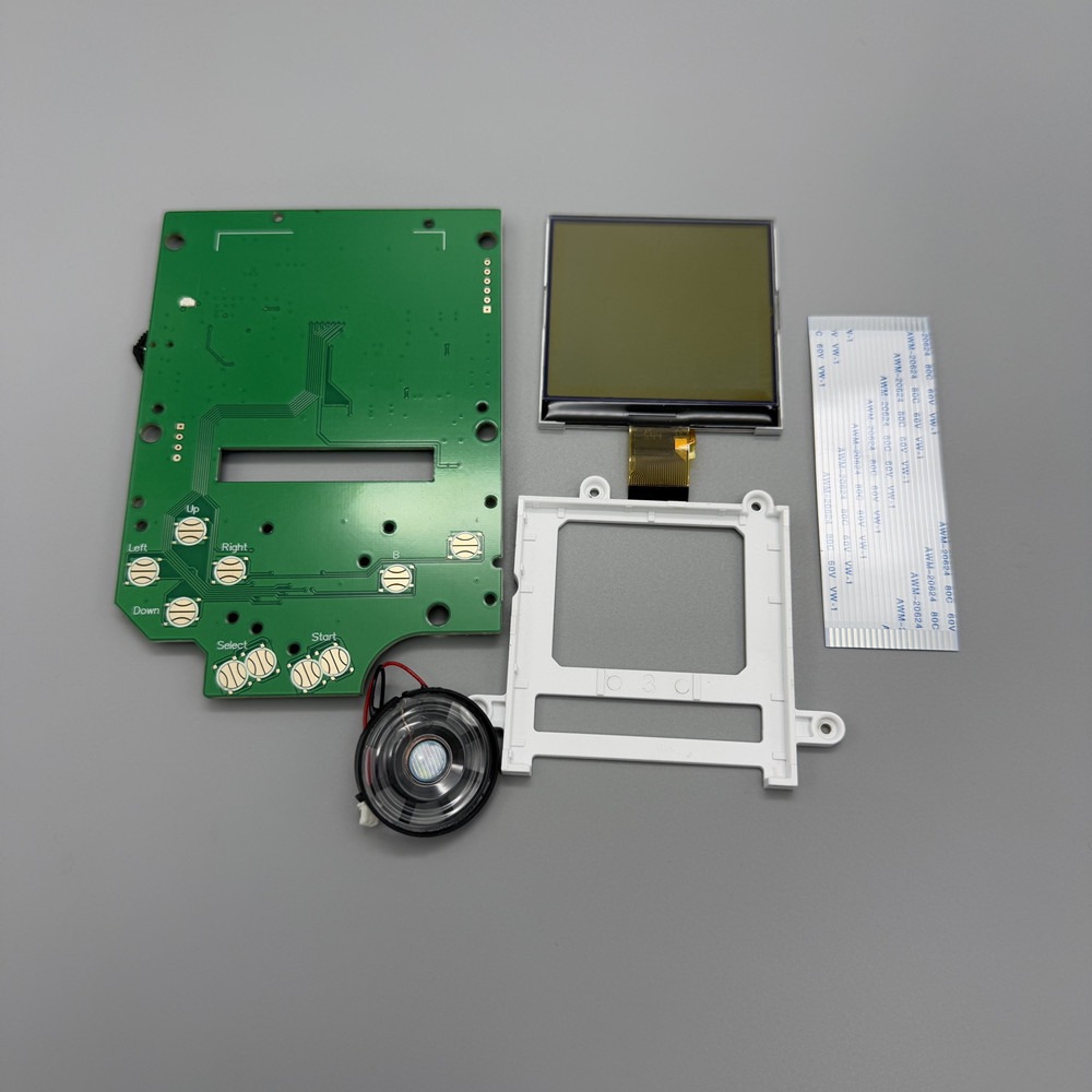 Lcd Screen Arcade - Tela em escala de cinza de