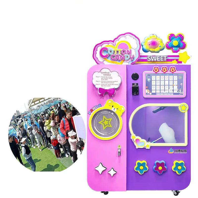 Candy Floss Machine - Máquina de Algodão Doce Personalizada, Último
