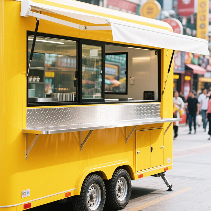 Hot Dog Vending Cart - Carrinho de Comida Comercial Personalizado para