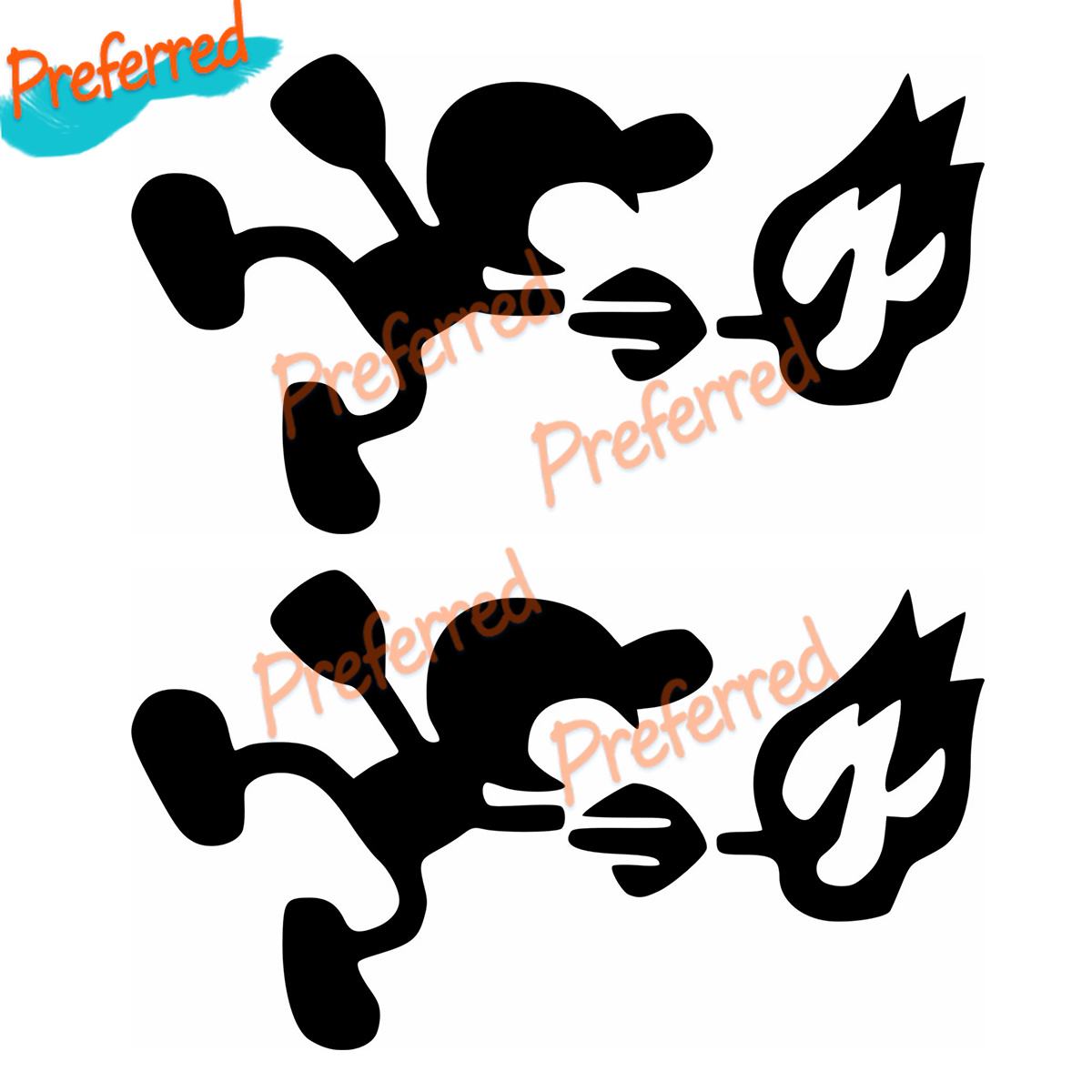 2 X PEGATINA STICKER Mr. GAME  - Arcade X avaliação e preço