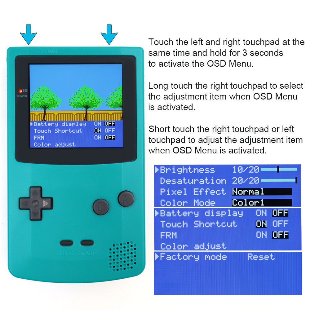 Tela LCD IPS Laminada de 2.8