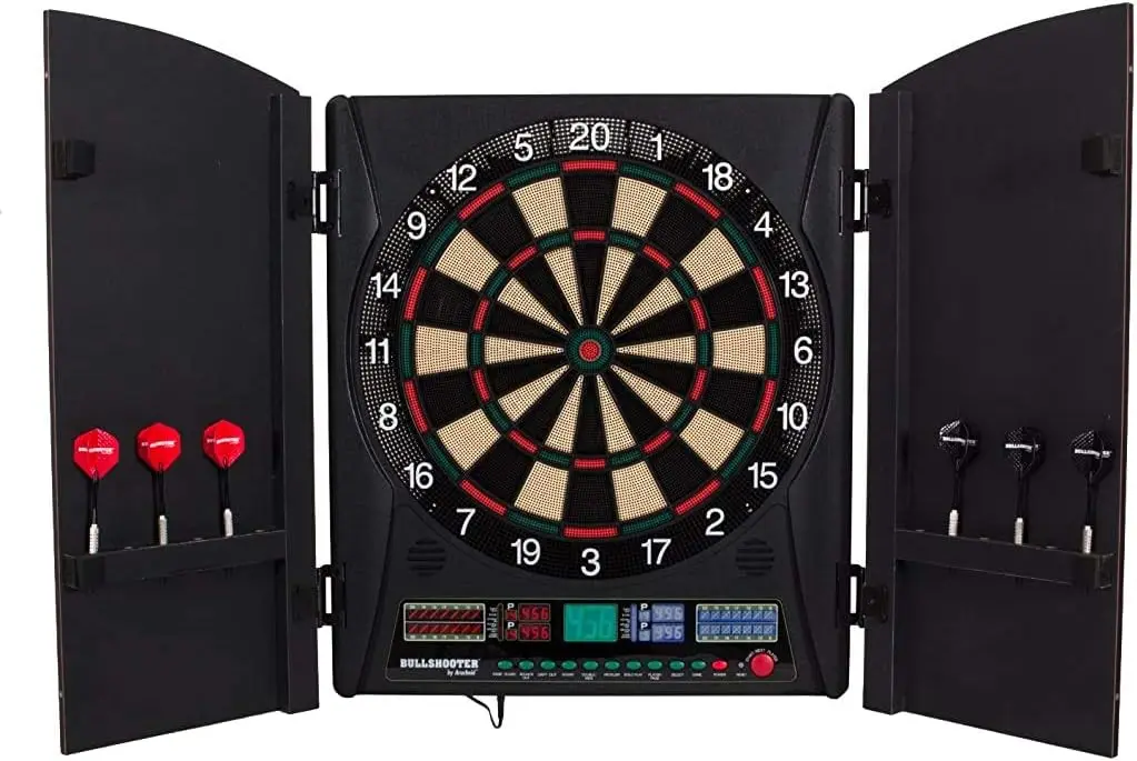 Conjunto de Dardos Eletrônicos - Electronic Dartboard Cabinet avaliação e preço