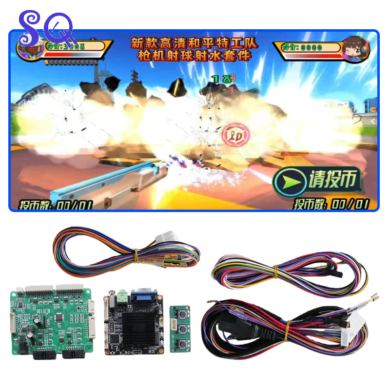 21 Temas Multimodo para Jogos  - Gun Shooting Arcade avaliação e preço