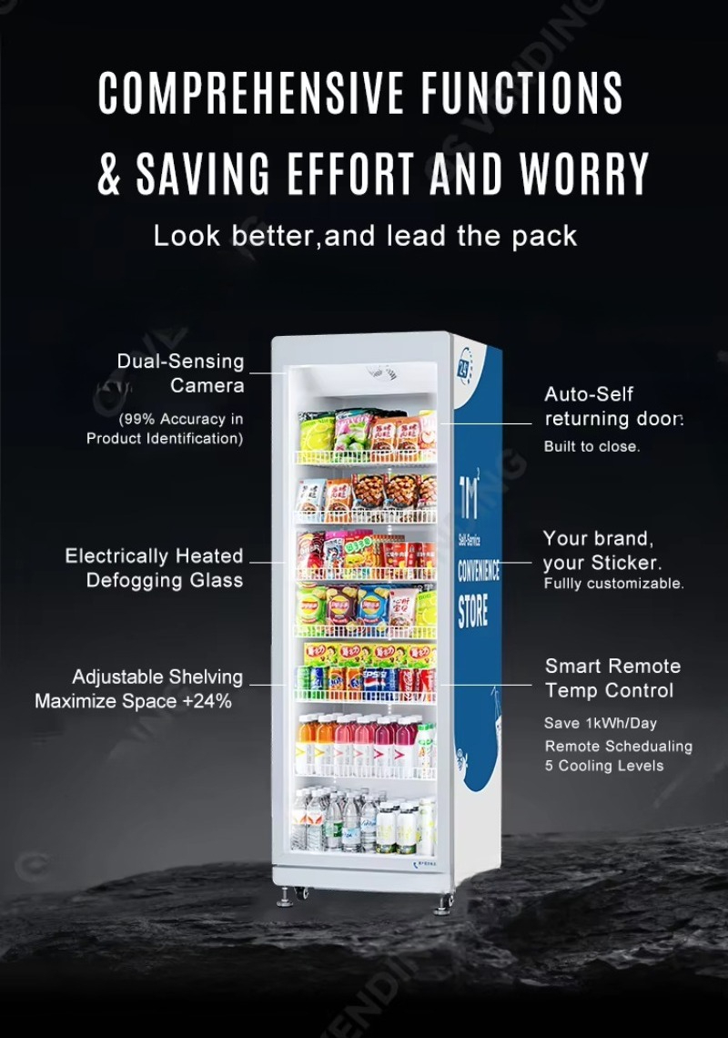 Máquina de Venda Automática Pe - Open Vending Machine avaliação e preço