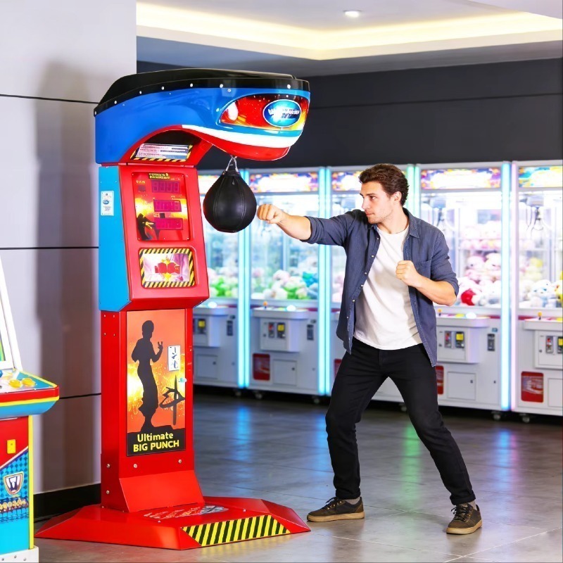 Máquina de Boxe Eletrônica Com - Vending Game avaliação e preço