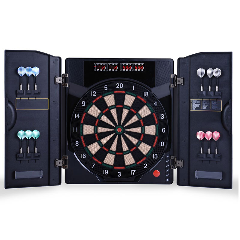 Armário de dardo eletrônico co - Electronic Dartboard Cabinet avaliação e preço