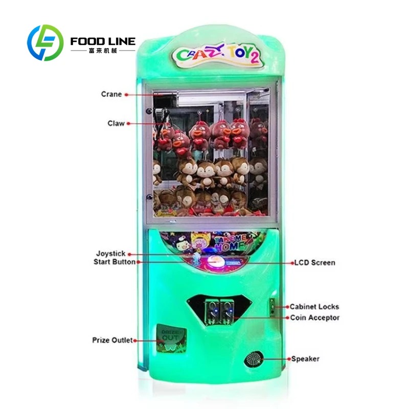 Máquina de Jogo de Grua de Bri - Arcade Toy Claw Vending Machine avaliação e preço