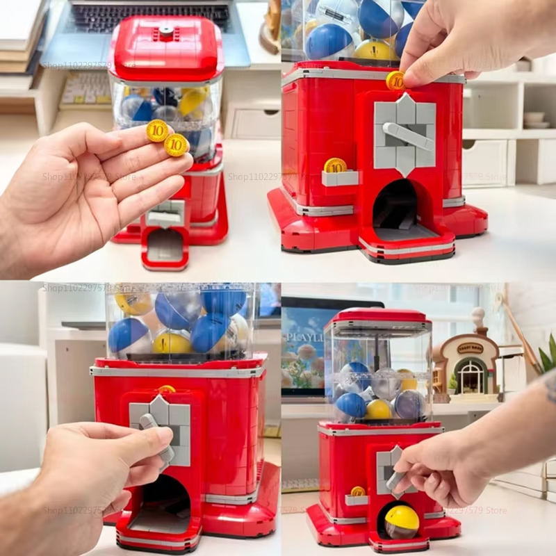 Novo Conjunto de Blocos de Mon - Vending Arcade Games avaliação e preço