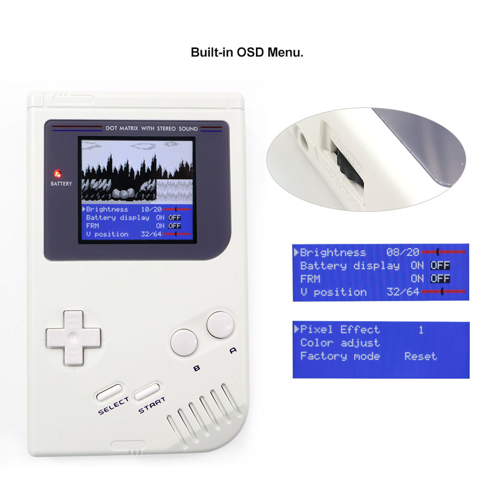 Tela RIPS com 36 modos de muda - Lcd Screen Arcade avaliação e preço