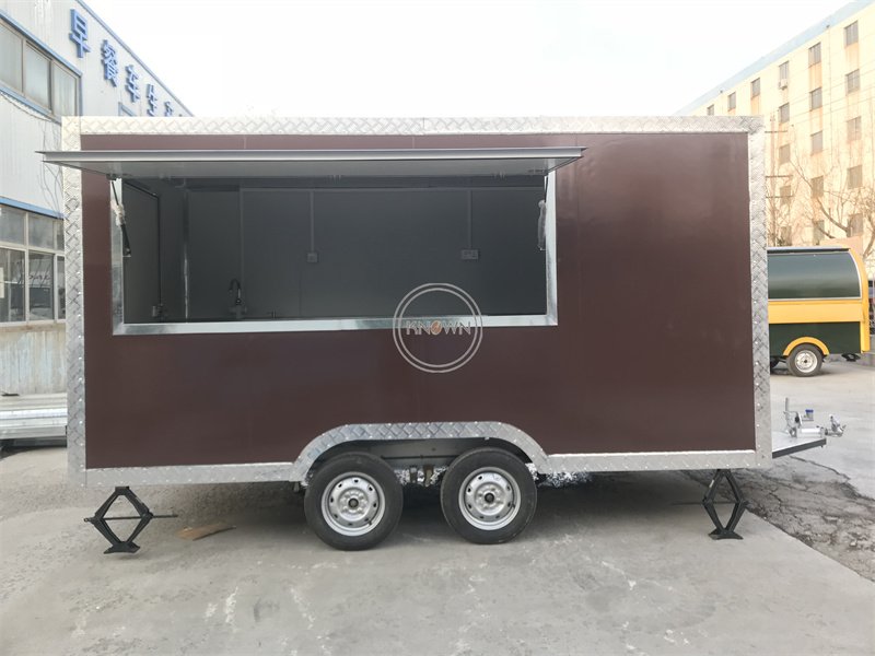 Caminhão de comida rápida para - Hot Dog Vending Cart avaliação e preço