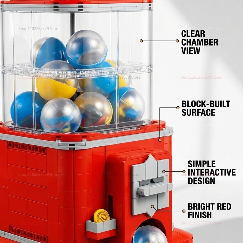 Conjunto de Blocos de Montar d - Vending Arcade Games avaliação e preço