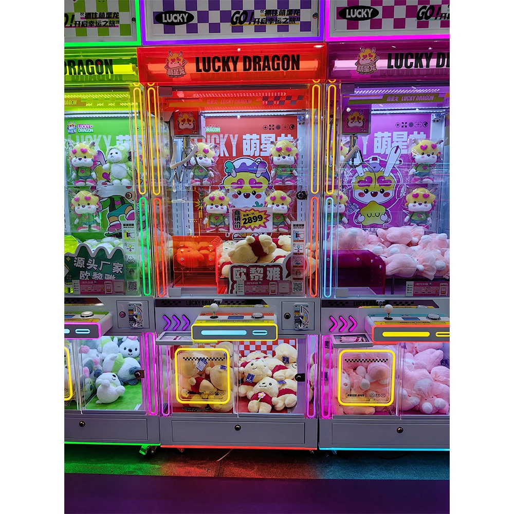 # Nova máquina de garra colori - Arcade Toy Claw Vending Machine avaliação e preço