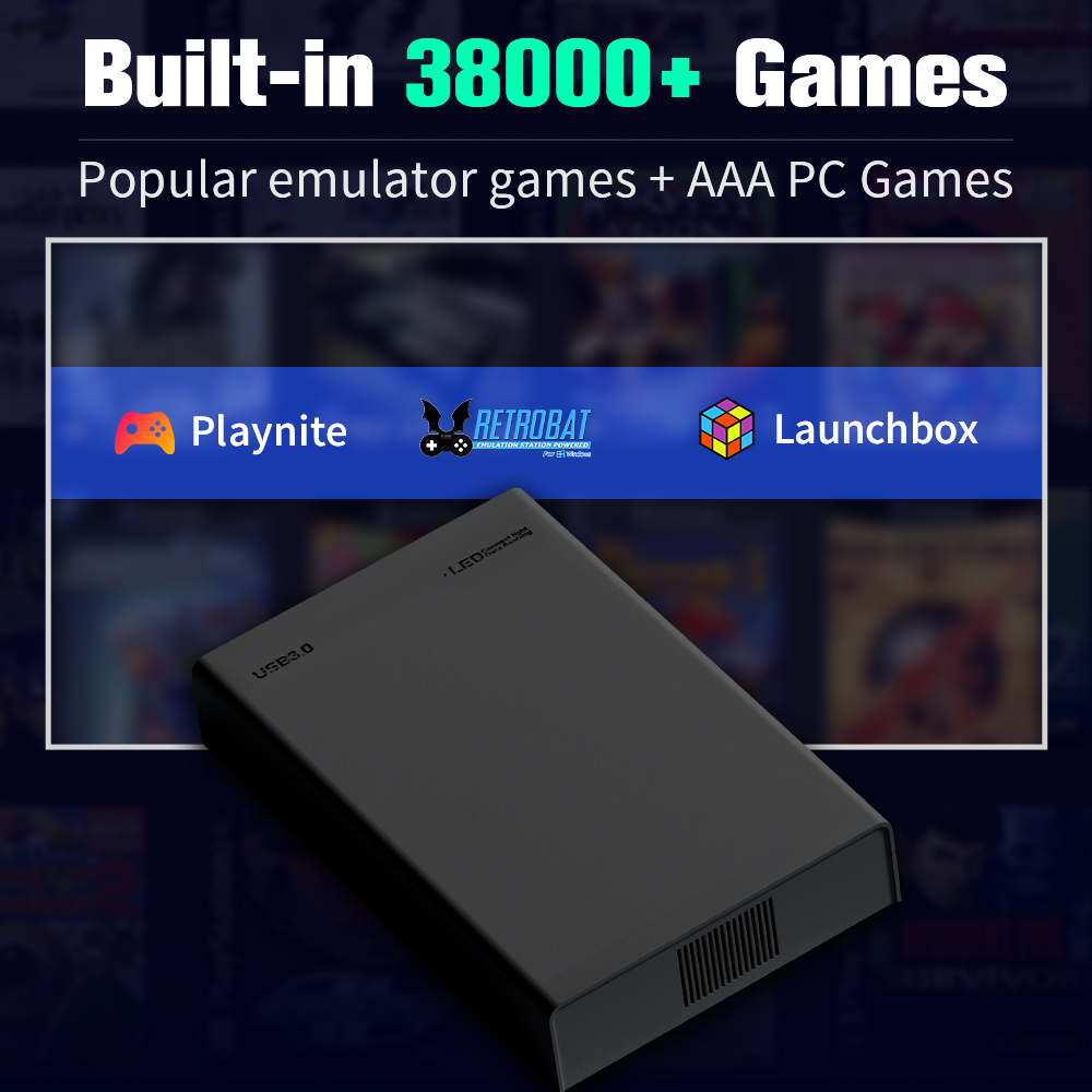 Disco rígido de jogos de 500G  - Arcade X avaliação e preço