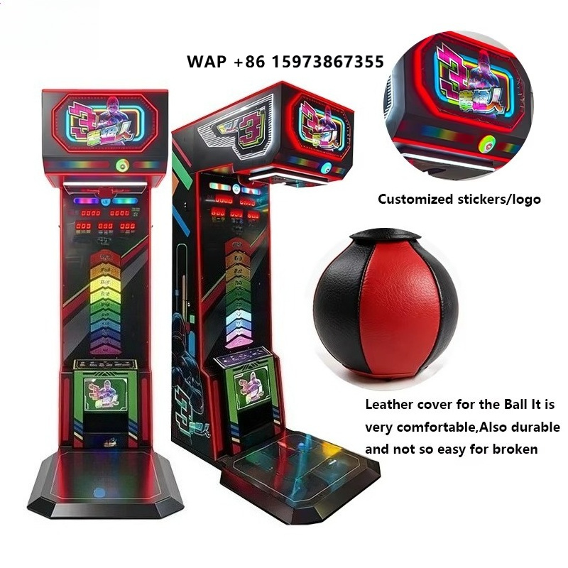 Máquina Simuladora de Boxe Ele - Arcade Games & Vending Llc Photos avaliação e preço