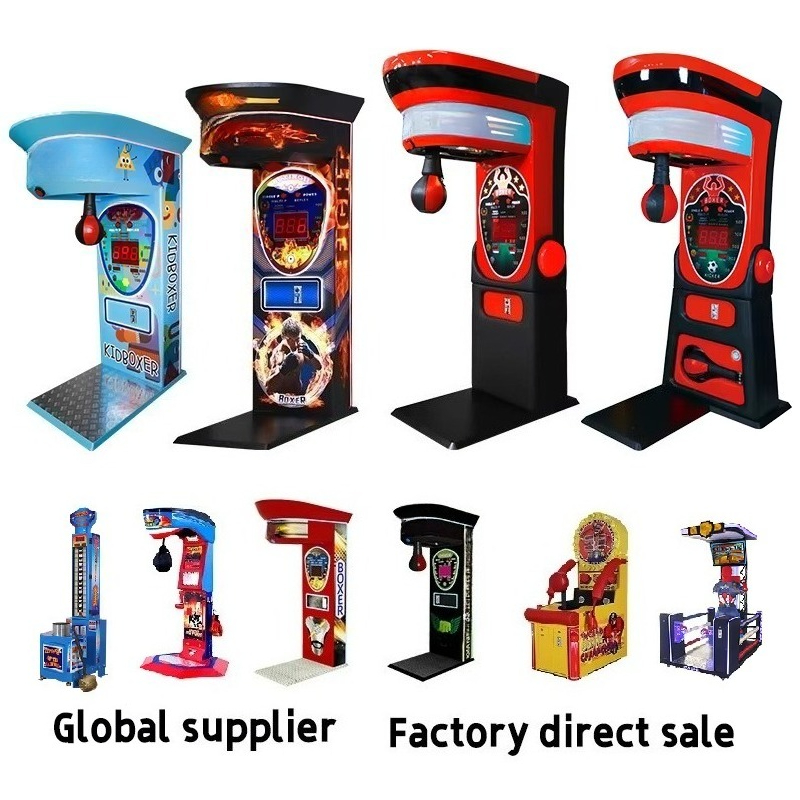 Máquina Simuladora de Boxe Ele - Arcade Games & Vending Llc Photos avaliação e preço