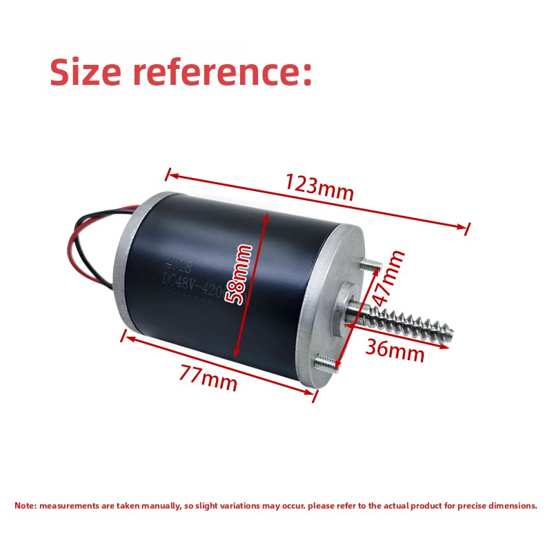 Motor Durável 24V 48V para Máq - Crane Claw Motor avaliação e preço