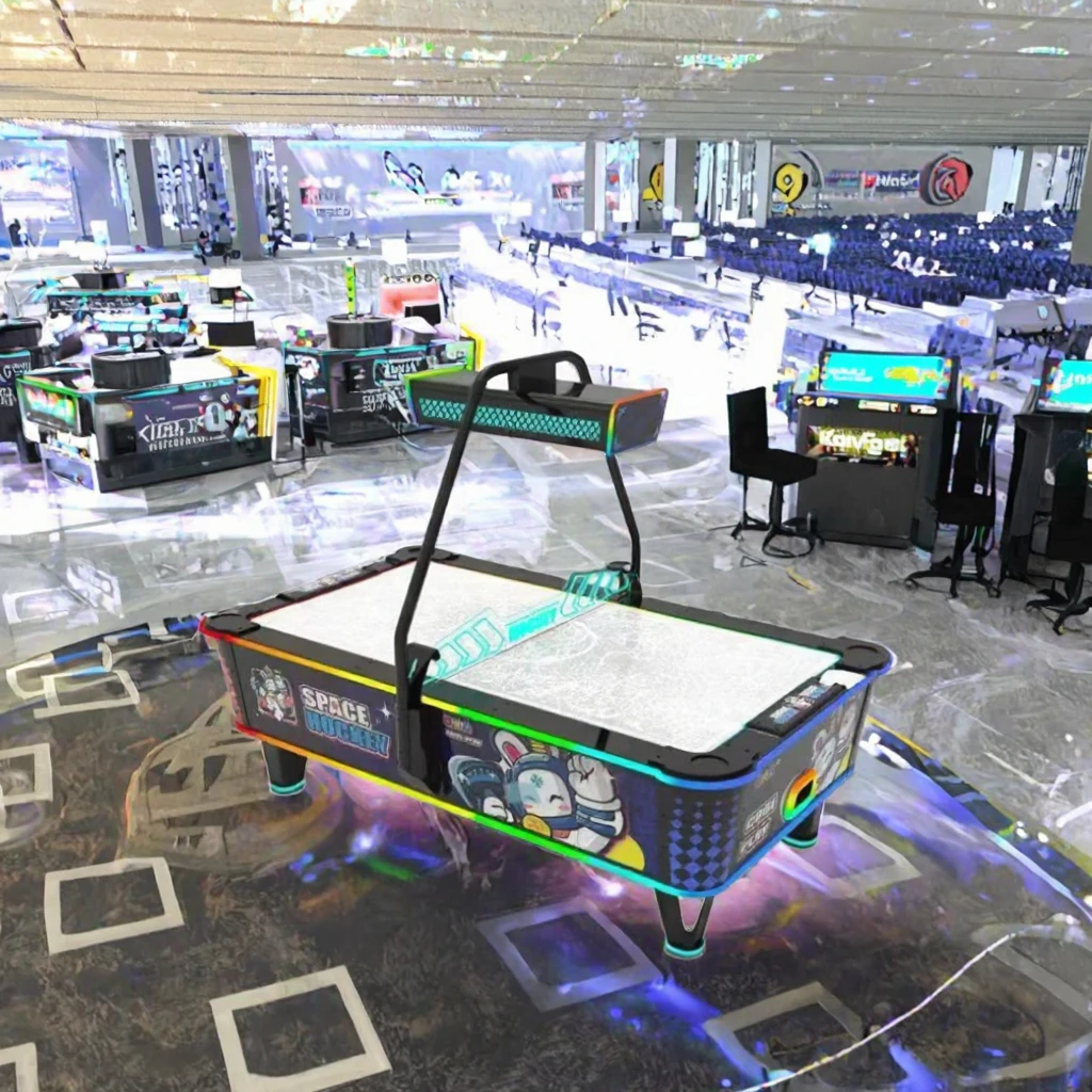 Máquina de Hóquei para Criança - Arcade Games & Vending Llc Photos avaliação e preço