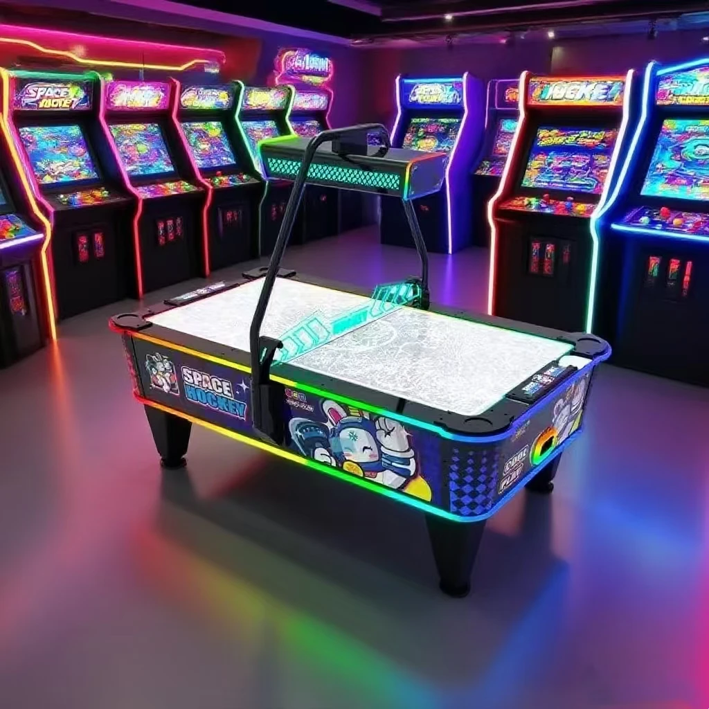 Máquina de Hóquei para Criança - Arcade Games & Vending Llc Photos avaliação e preço