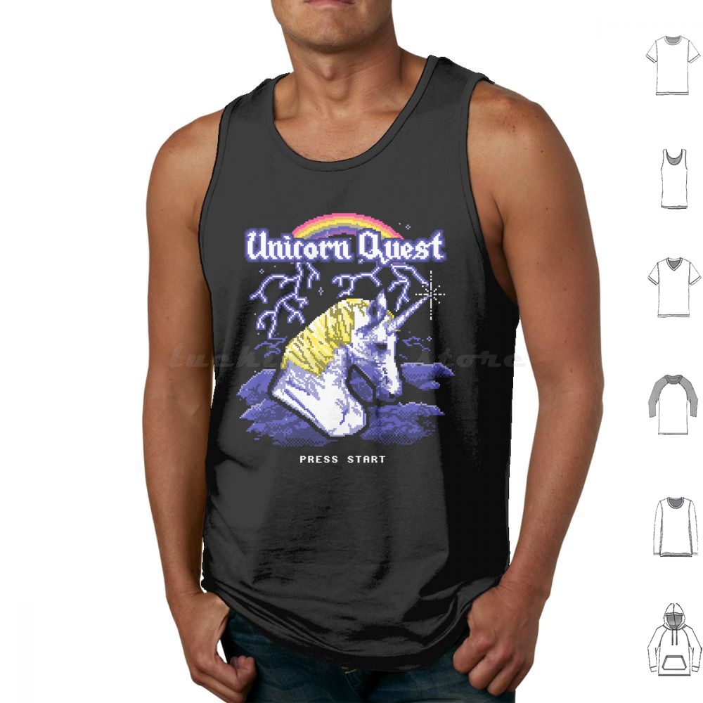 Unicórnio quest tank tops cole - Arcade Quest avaliação e preço