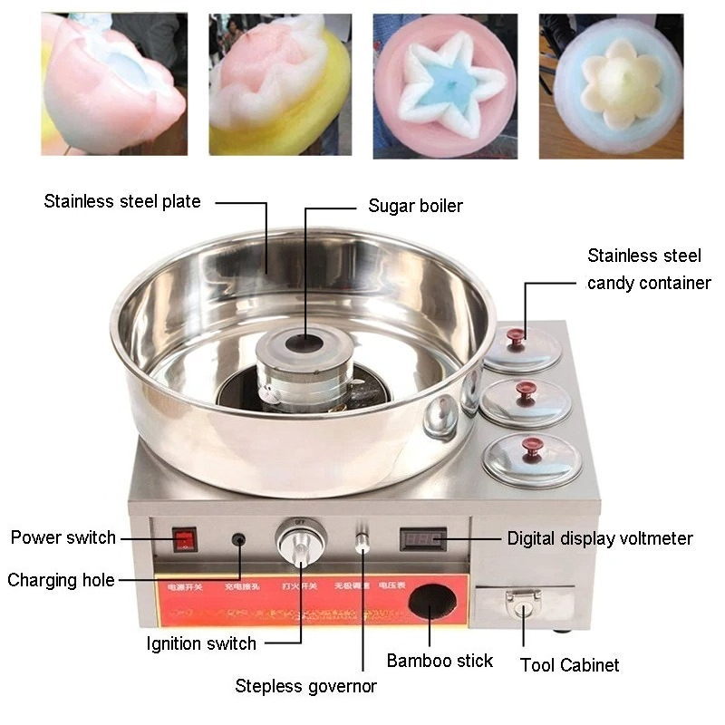Máquina Comercial de Algodão D - Candy Floss Machine avaliação e preço