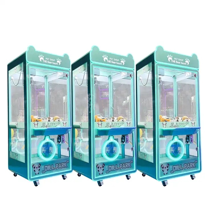Máquina de jogo operada por mo - Arcade Toy Claw Vending Machine avaliação e preço