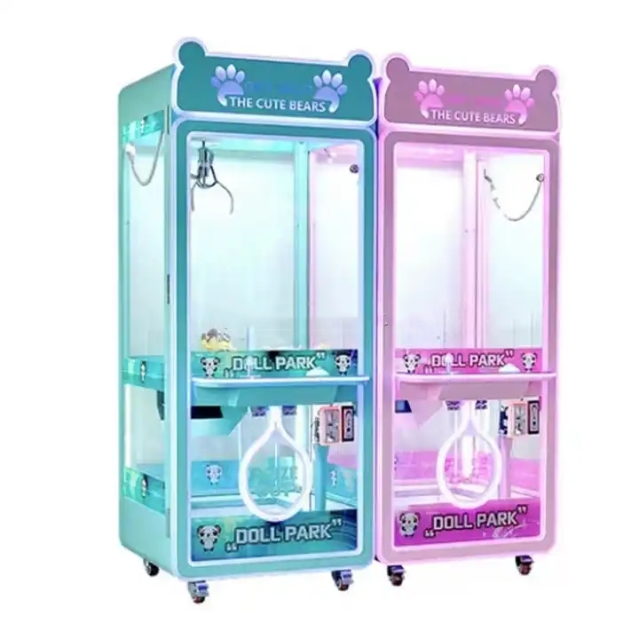 Máquina de jogo operada por mo - Arcade Toy Claw Vending Machine avaliação e preço