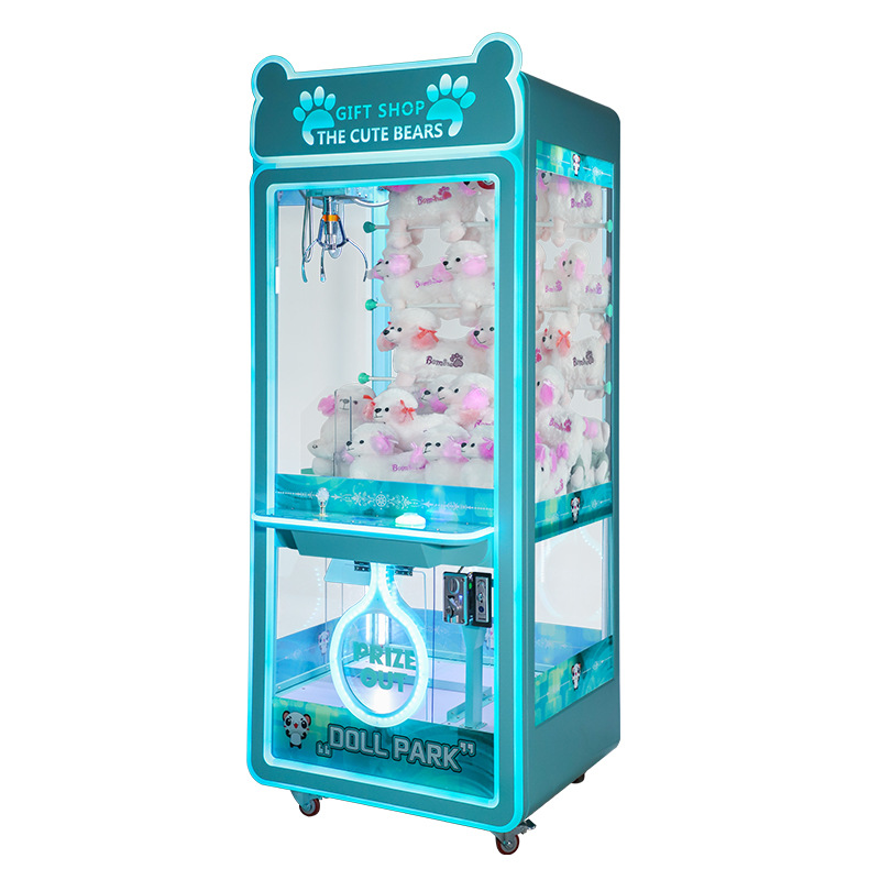 Máquina de jogo operada por mo - Arcade Toy Claw Vending Machine avaliação e preço