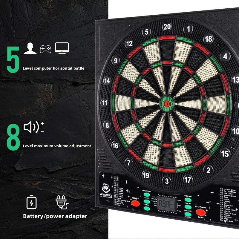 Placa de dardo eletrônica led  - Electronic Dartboard Cabinet avaliação e preço