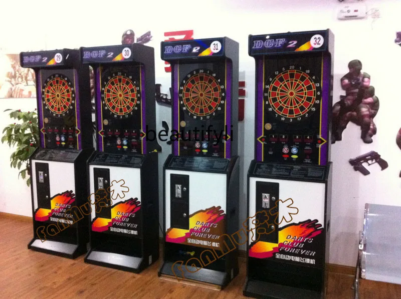Caixa vertical automática do a - Electronic Dartboard Cabinet avaliação e preço