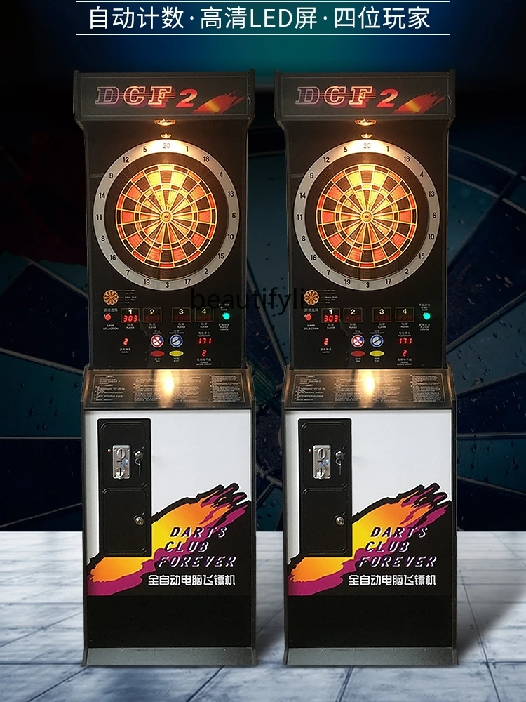 Caixa vertical automática do a - Electronic Dartboard Cabinet avaliação e preço