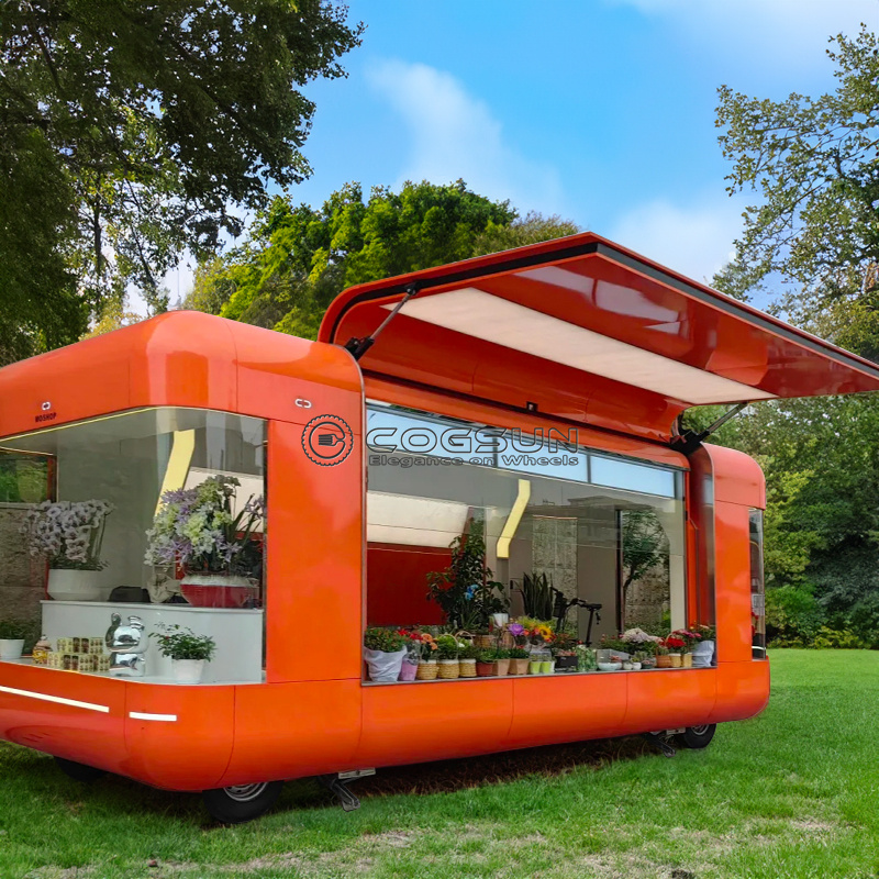 Trailer de comida móvel de rua - Hot Dog Vending Cart avaliação e preço