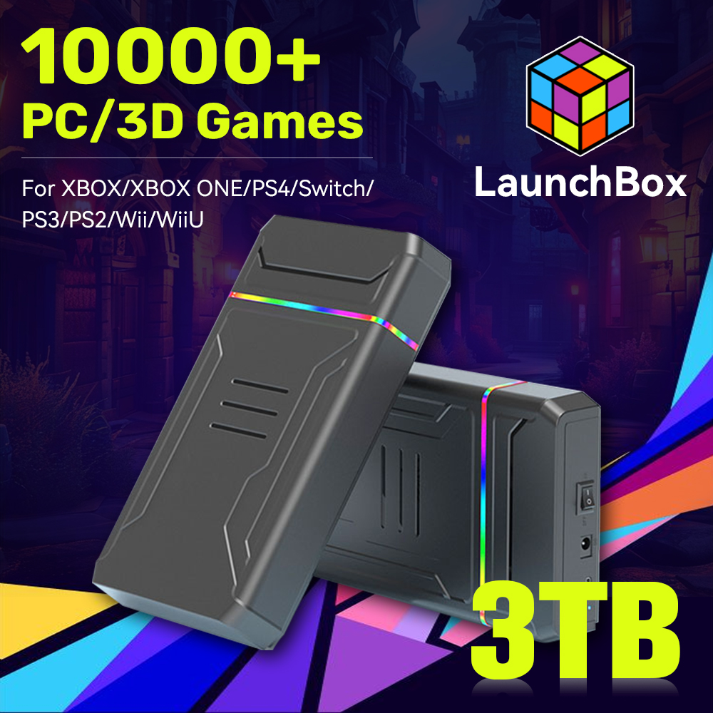 JMachen Launchbox 3TB Gaming H - Arcade X avaliação e preço