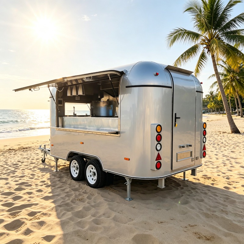 Caminhão de Comida Personaliza - Hot Dog Vending Cart avaliação e preço