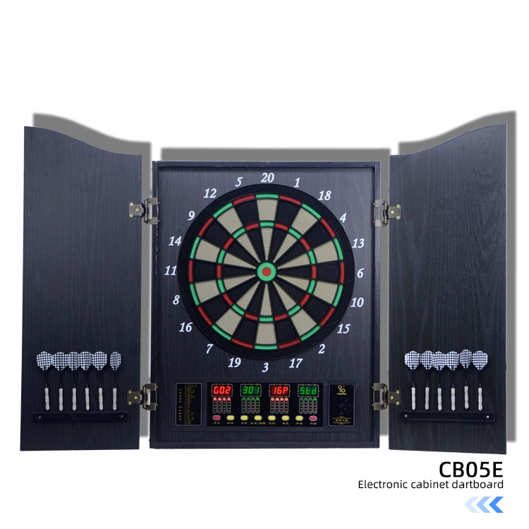 Armário de luxo para dardos el - Electronic Dartboard Cabinet avaliação e preço