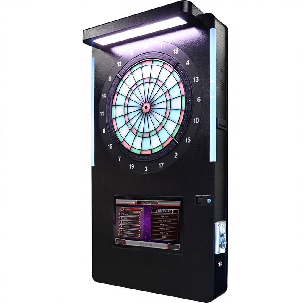 Máquina de dardos eletrônica t - Electronic Dartboard Cabinet avaliação e preço