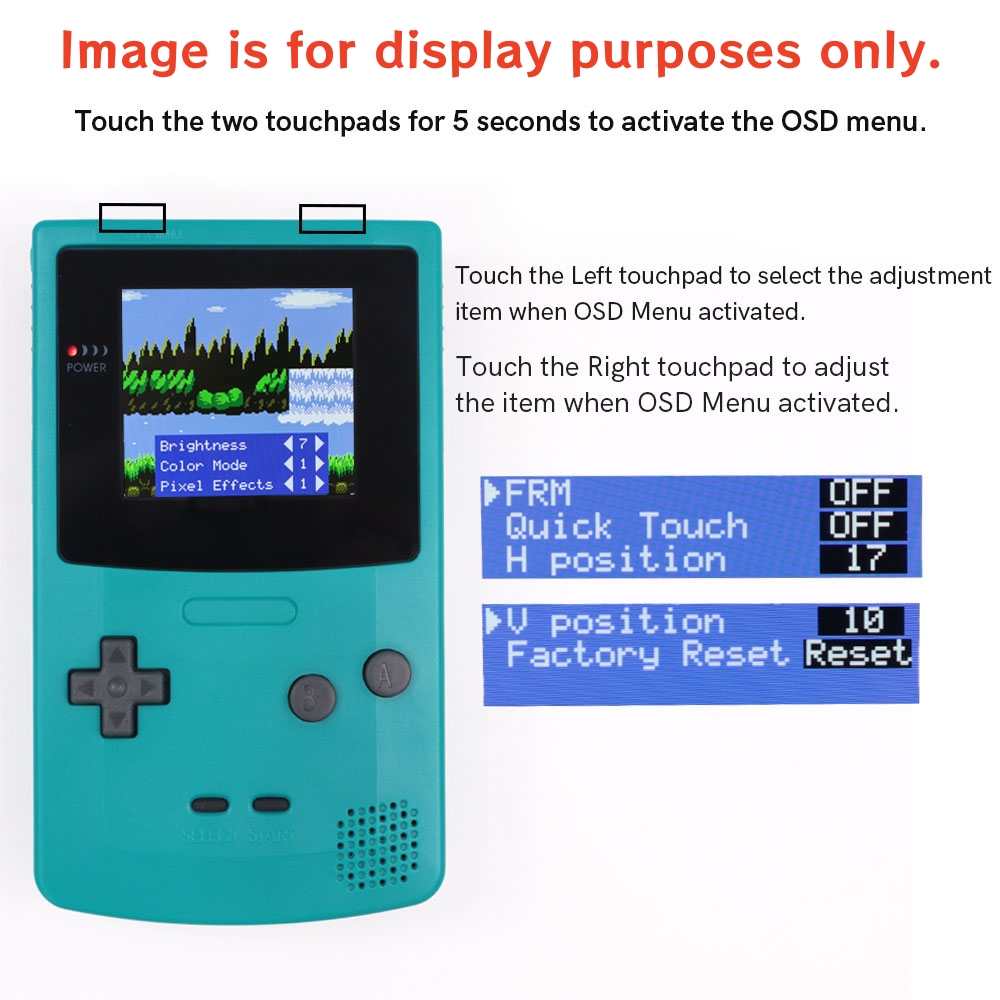 Hispeedido Tela LCD IPS de 2,4 - Lcd Screen Arcade avaliação e preço